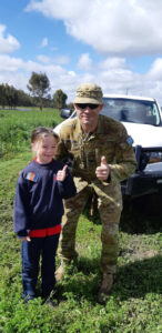 Defence force bring hope to Tyntynder