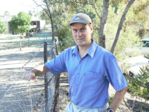 Mud scours on livestock likely