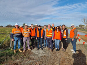 Georgian agriculture looks to Sunraysia for irrigation modernisation ideas