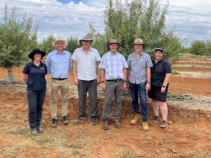 Orchard recycling trial site praised