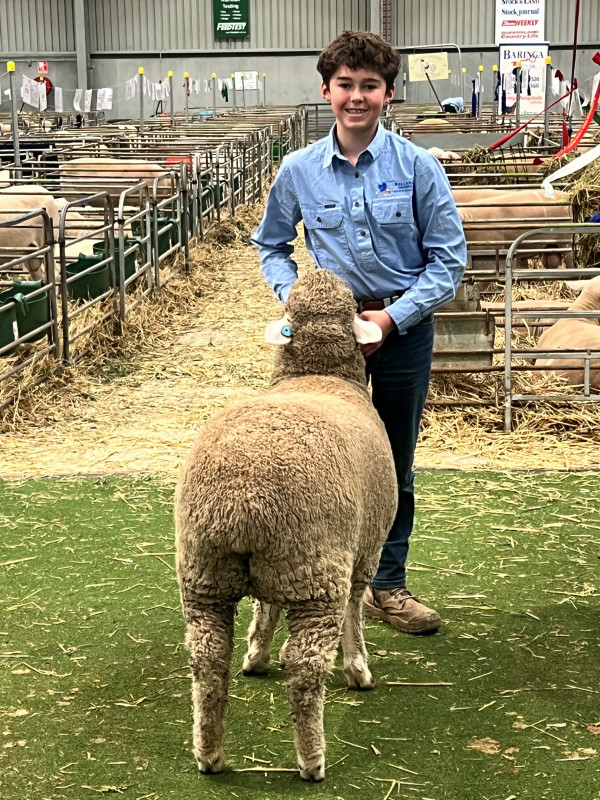 Student all set for life on farm